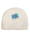 Electro House Equalizer Child Fleece Beanie Cap Hat-Beanie-TooLoud-White-One-Size-Fits-Most-Davson Sales