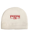 Friends Don't Lie Adult Fleece Beanie Cap Hat by TooLoud-Beanie-TooLoud-White-One-Size-Fits-Most-Davson Sales