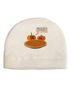 Bad Pumpkins Adult Fleece Beanie Cap Hat-Beanie-TooLoud-White-One-Size-Fits-Most-Davson Sales