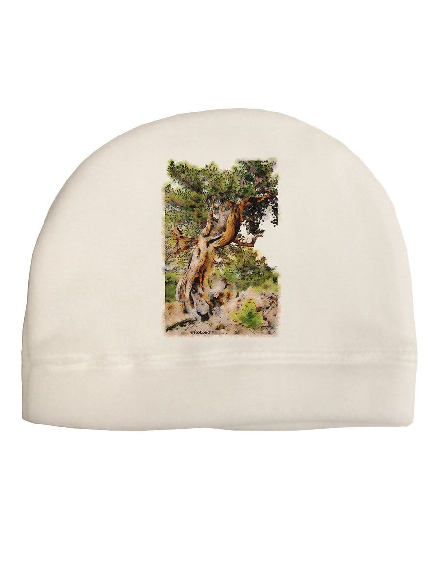 Bristlecone Pines Adult Fleece Beanie Cap Hat-Beanie-TooLoud-White-One-Size-Fits-Most-Davson Sales