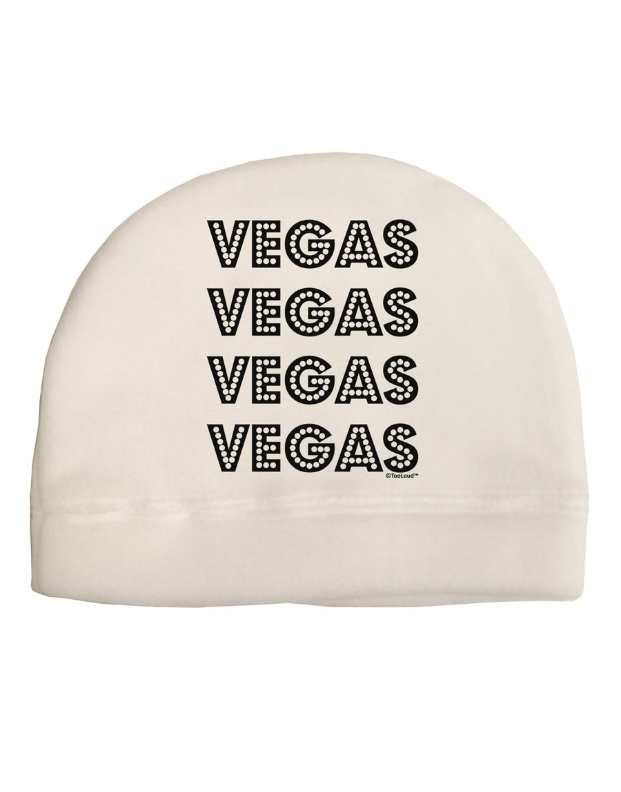 Vegas - Vegas Style Show Lights Child Fleece Beanie Cap Hat by TooLoud-Beanie-TooLoud-White-One-Size-Fits-Most-Davson Sales