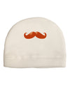 Big Redhead Mustache Adult Fleece Beanie Cap Hat-Beanie-TooLoud-White-One-Size-Fits-Most-Davson Sales