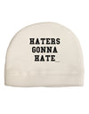 Haters Gonna Hate Child Fleece Beanie Cap Hat by TooLoud-Beanie-TooLoud-White-One-Size-Fits-Most-Davson Sales