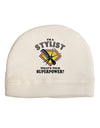 Stylist - Superpower Adult Fleece Beanie Cap Hat-Beanie-TooLoud-White-One-Size-Fits-Most-Davson Sales