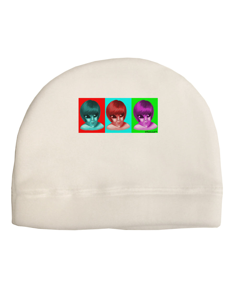 Extraterrestial Pop-art #1 Child Fleece Beanie Cap Hat by TooLoud-Beanie-TooLoud-White-One-Size-Fits-Most-Davson Sales