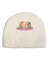 Eggsquisite Child Fleece Beanie Cap Hat-Beanie-TooLoud-White-One-Size-Fits-Most-Davson Sales