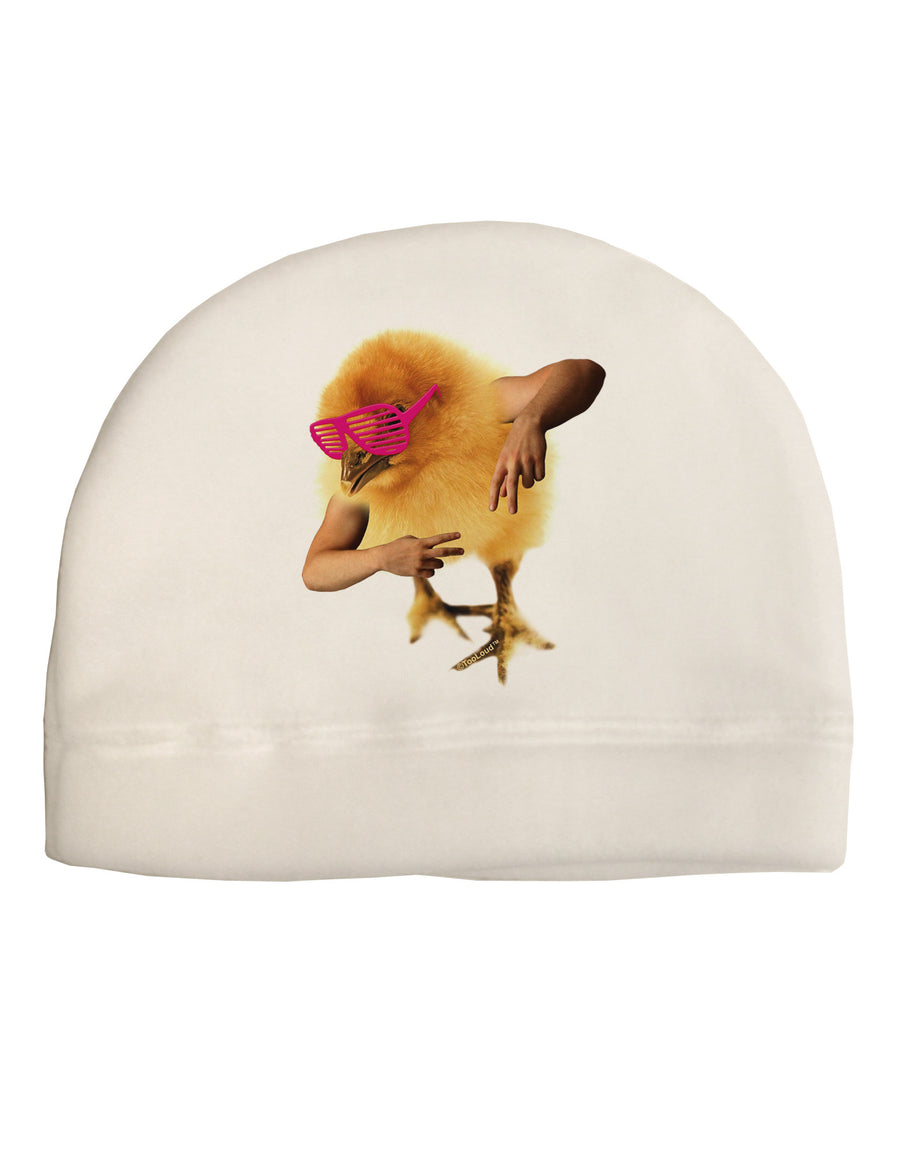 Bro Chick Child Fleece Beanie Cap Hat-Beanie-TooLoud-White-One-Size-Fits-Most-Davson Sales