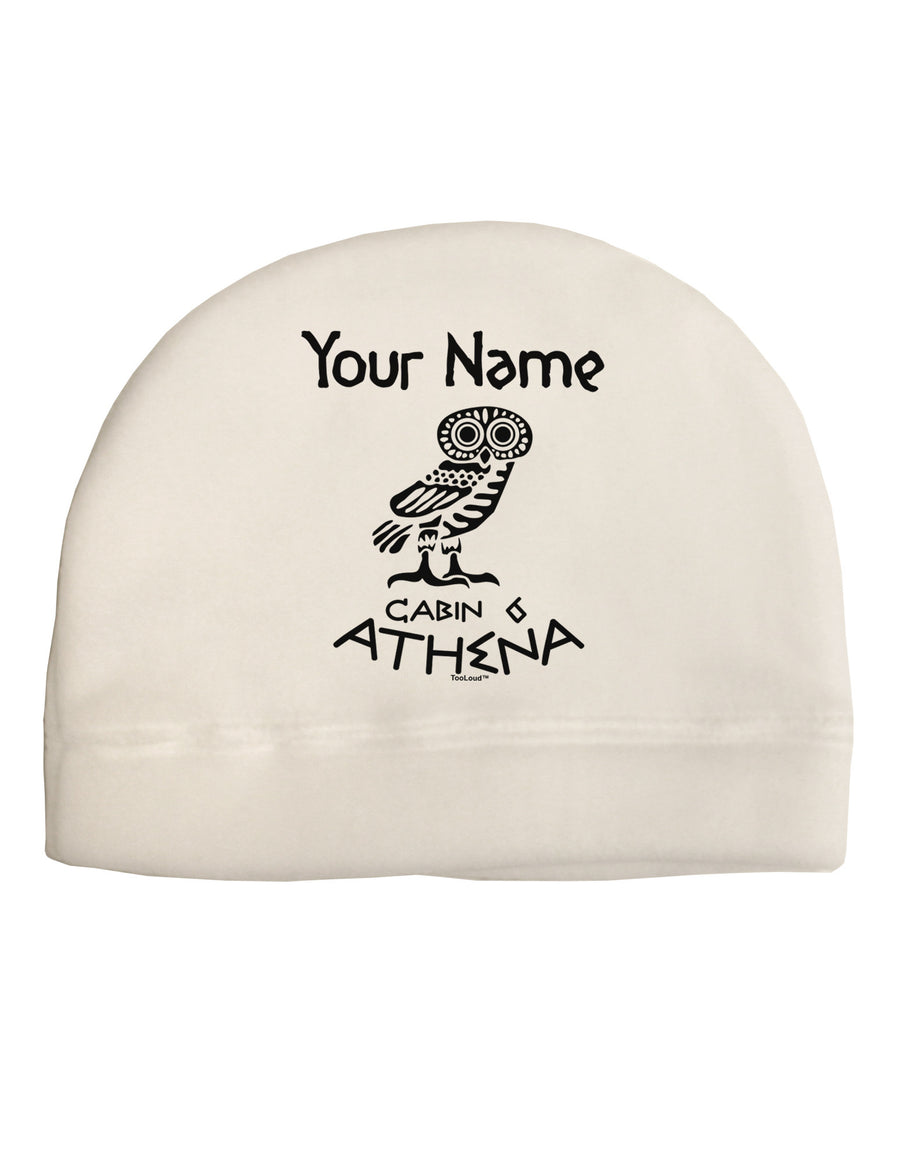 Personalized Cabin 6 Athena Adult Fleece Beanie Cap Hat by-Beanie-TooLoud-White-One-Size-Fits-Most-Davson Sales