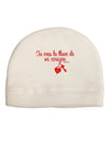 Tu Eres La Llave De Mi Corazon Child Fleece Beanie Cap Hat by TooLoud-Beanie-TooLoud-White-One-Size-Fits-Most-Davson Sales