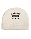 Retired Marines Adult Fleece Beanie Cap Hat-Beanie-TooLoud-White-One-Size-Fits-Most-Davson Sales