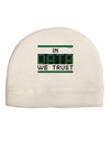 In Data We Trust Adult Fleece Beanie Cap Hat-Beanie-TooLoud-White-One-Size-Fits-Most-Davson Sales