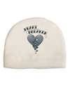 Heart Breaker Manly Adult Fleece Beanie Cap Hat by-Beanie-TooLoud-White-One-Size-Fits-Most-Davson Sales