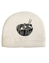 Pho Sho Adult Fleece Beanie Cap Hat-Beanie-TooLoud-White-One-Size-Fits-Most-Davson Sales