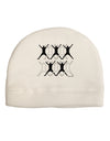 Ten Lords A Leaping Text Adult Fleece Beanie Cap Hat-Beanie-TooLoud-White-One-Size-Fits-Most-Davson Sales