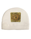 Stone Carving Sepia Child Fleece Beanie Cap Hat-Beanie-TooLoud-White-One-Size-Fits-Most-Davson Sales