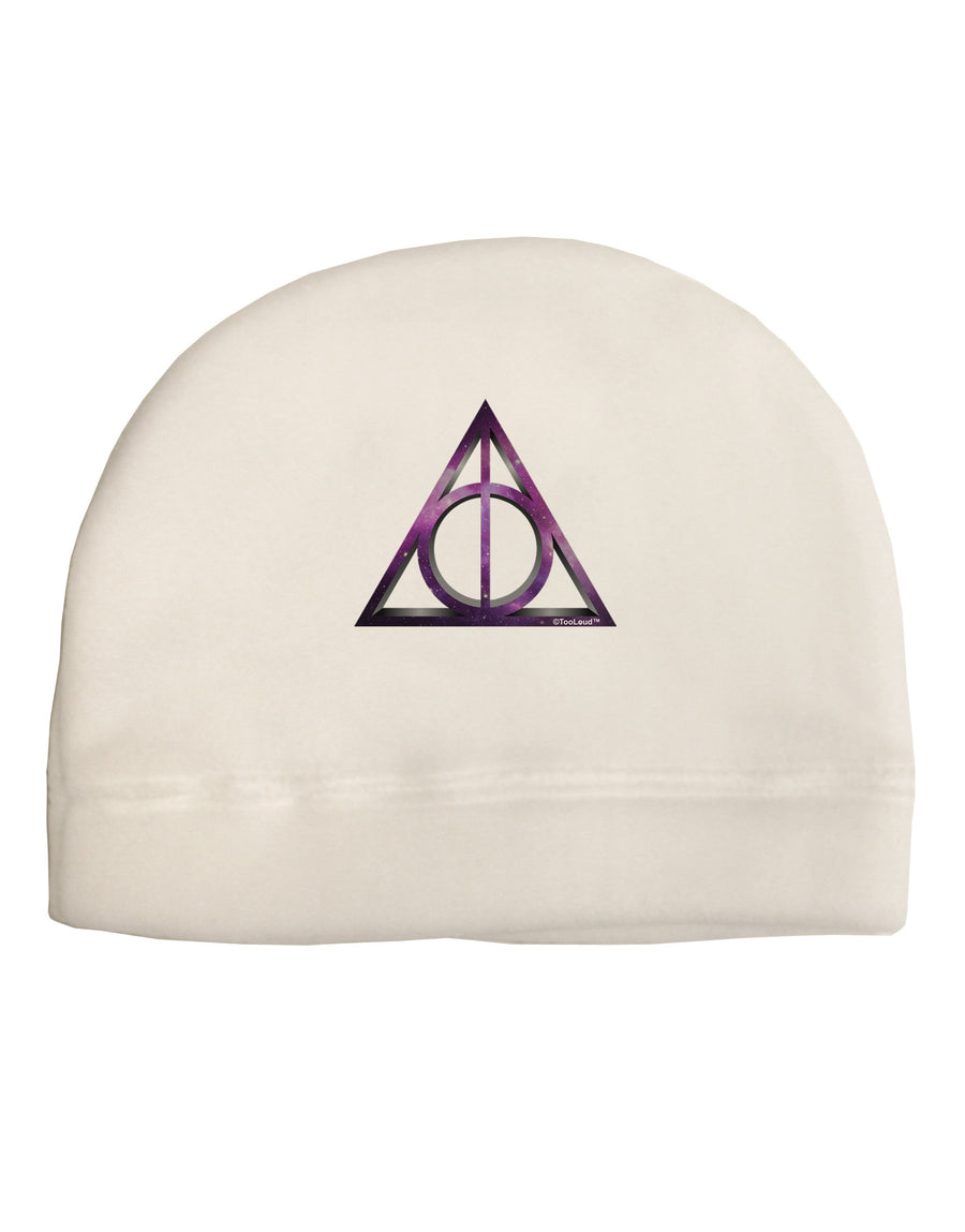 Magic Symbol Child Fleece Beanie Cap Hat-Beanie-TooLoud-White-One-Size-Fits-Most-Davson Sales