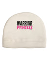 Warrior Princess Pink Child Fleece Beanie Cap Hat-Beanie-TooLoud-White-One-Size-Fits-Most-Davson Sales