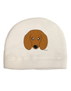 Cute Doxie Dachshund Dog Child Fleece Beanie Cap Hat by TooLoud-Beanie-TooLoud-White-One-Size-Fits-Most-Davson Sales