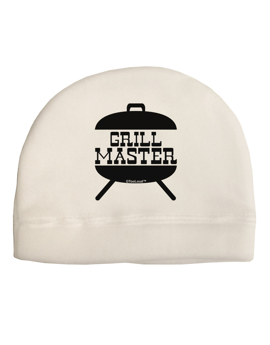 Grill Master Grill Design Adult Fleece Beanie Cap Hat-Beanie-TooLoud-White-One-Size-Fits-Most-Davson Sales