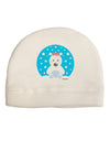 Cute Polar Bear - Christmas Child Fleece Beanie Cap Hat by TooLoud-Beanie-TooLoud-White-One-Size-Fits-Most-Davson Sales