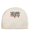 House Saved My Life Adult Fleece Beanie Cap Hat-Beanie-TooLoud-White-One-Size-Fits-Most-Davson Sales