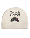 Console Gamer Adult Fleece Beanie Cap Hat-Beanie-TooLoud-White-One-Size-Fits-Most-Davson Sales