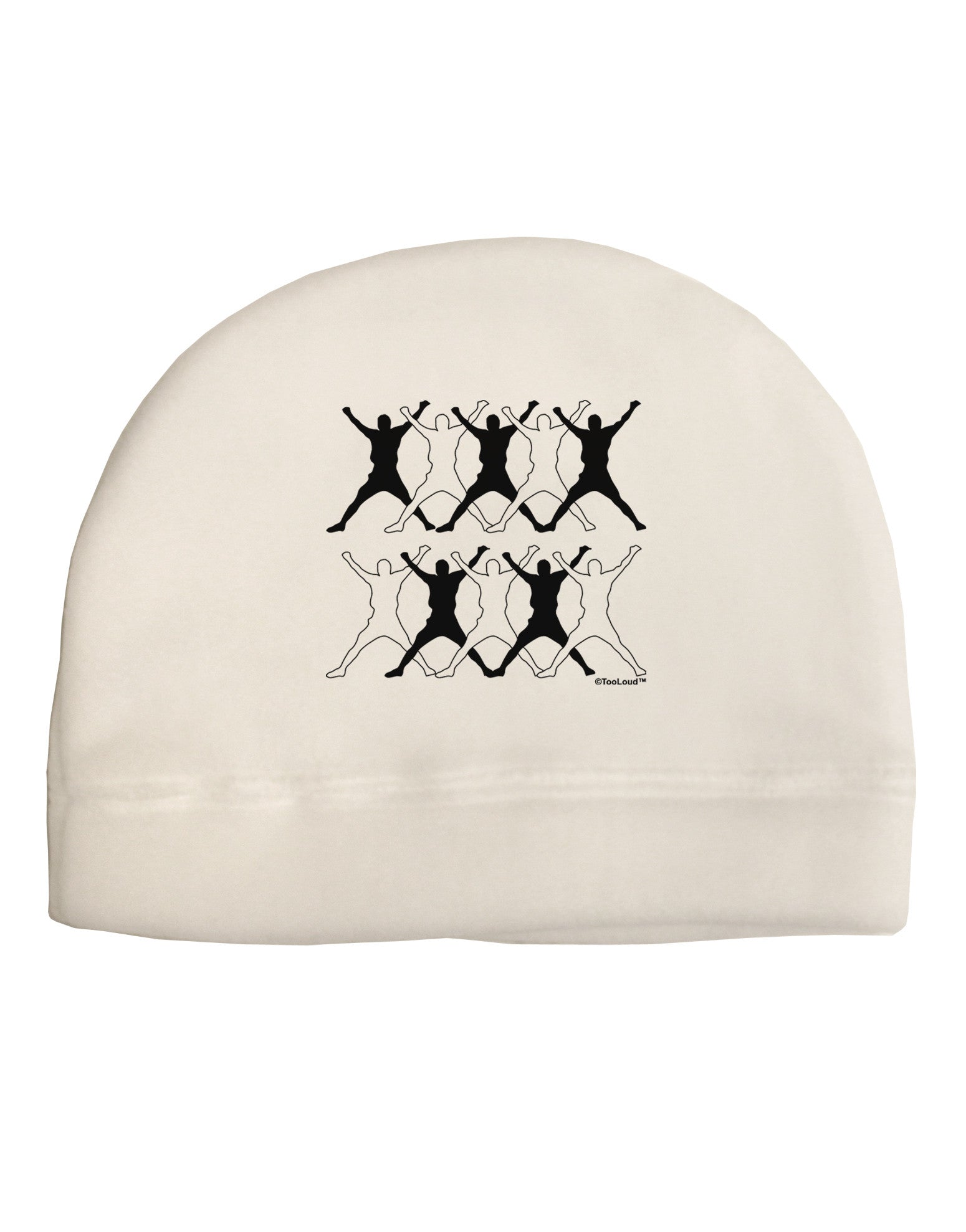 Ten Lords A Leaping Adult Fleece Beanie Cap Hat-Beanie-TooLoud-White-One-Size-Fits-Most-Davson Sales