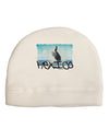 Mexico - Whale Watching Cut-out Child Fleece Beanie Cap Hat
