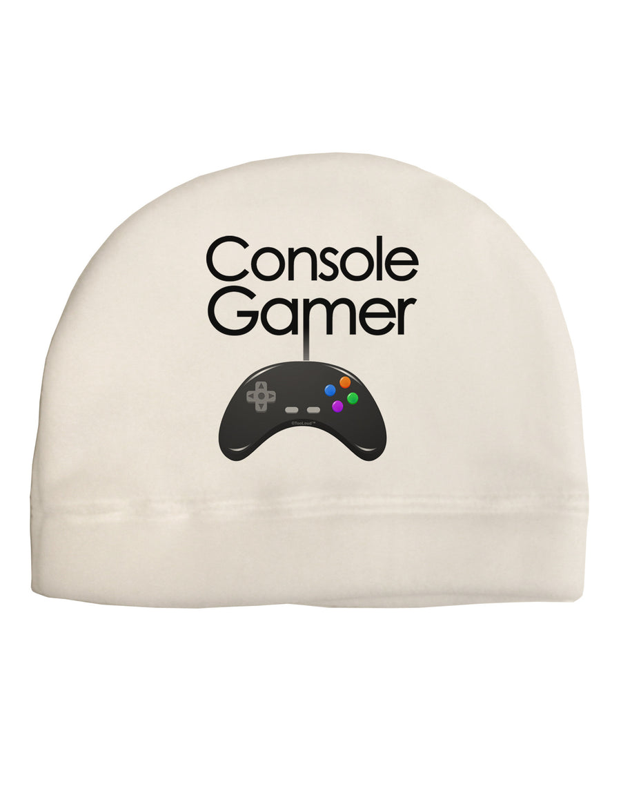 Console Gamer Child Fleece Beanie Cap Hat-Beanie-TooLoud-White-One-Size-Fits-Most-Davson Sales