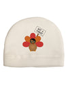 Thanksgiving Turkey in Disguise Child Fleece Beanie Cap Hat by TooLoud-Beanie-TooLoud-White-One-Size-Fits-Most-Davson Sales