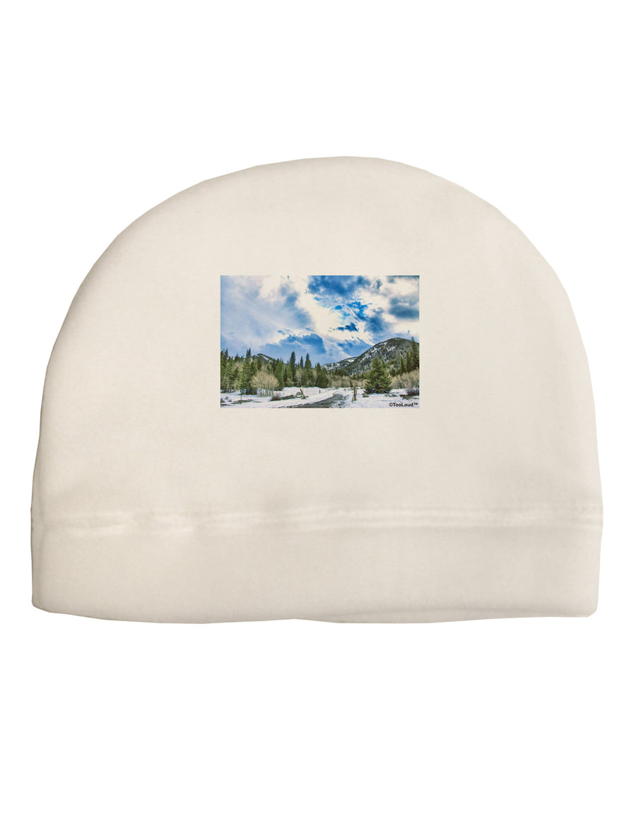 El Dora CO Adult Fleece Beanie Cap Hat-Beanie-TooLoud-White-One-Size-Fits-Most-Davson Sales