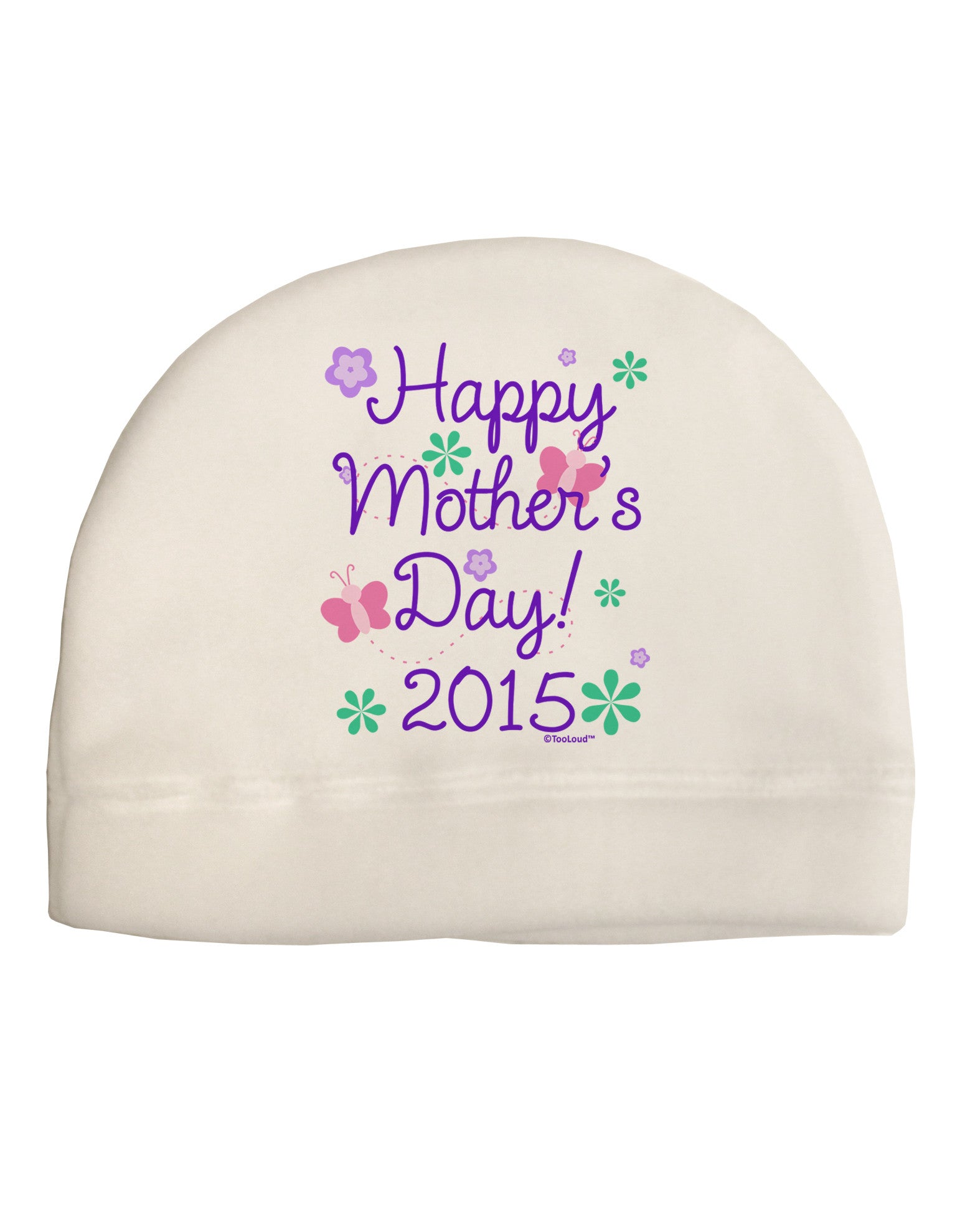 Happy Mother's Day (CURRENT YEAR) Child Fleece Beanie Cap Hat by TooLoud-Beanie-TooLoud-White-One-Size-Fits-Most-Davson Sales