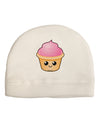 Cute Cupcake Design #2 Child Fleece Beanie Cap Hat by TooLoud-Beanie-TooLoud-White-One-Size-Fits-Most-Davson Sales