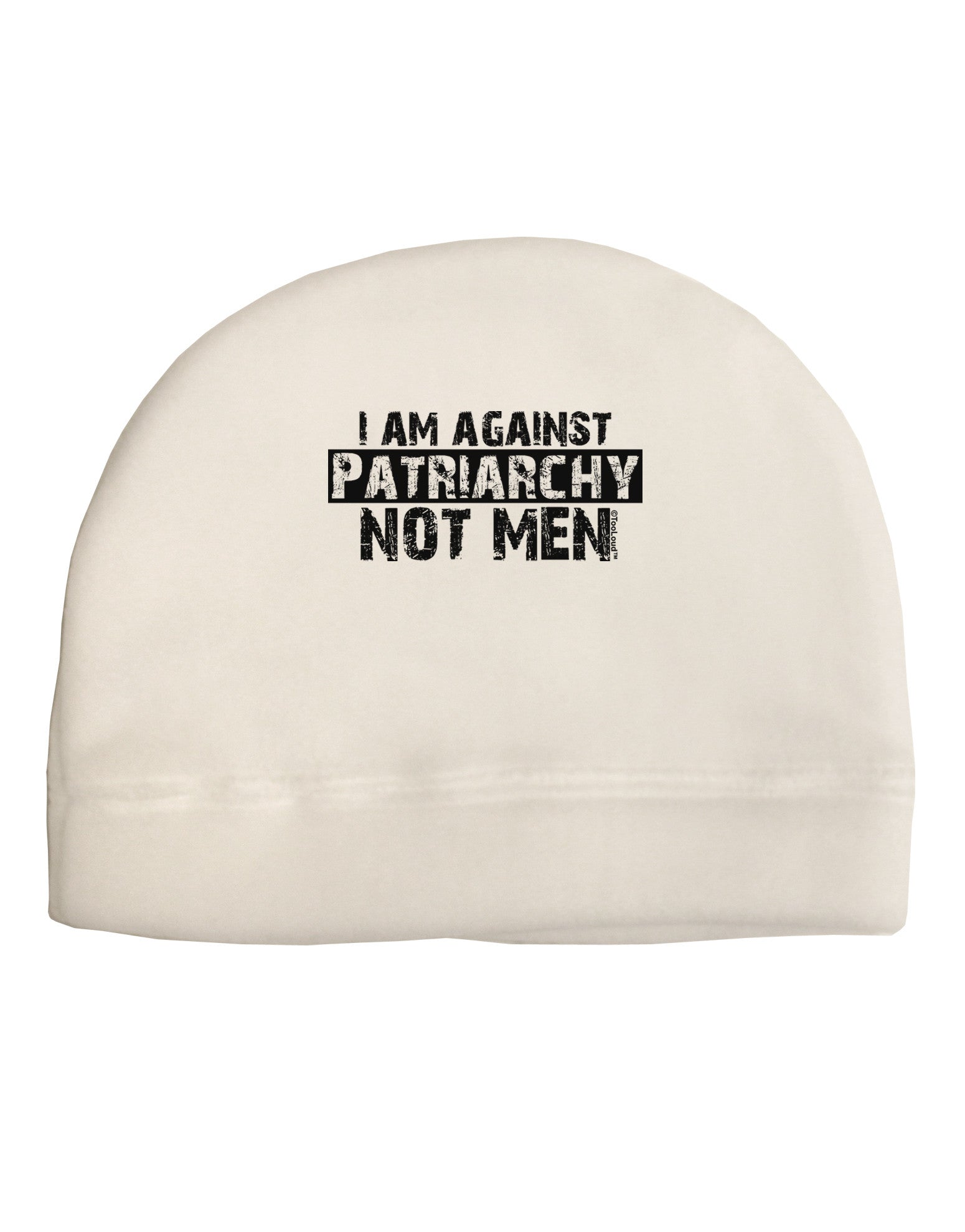 I Am Against Patriarchy Adult Fleece Beanie Cap Hat-Beanie-TooLoud-White-One-Size-Fits-Most-Davson Sales