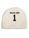 Soccer Mom Jersey Child Fleece Beanie Cap Hat-Beanie-TooLoud-White-One-Size-Fits-Most-Davson Sales