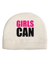 Girls Can Child Fleece Beanie Cap Hat by TooLoud-Beanie-TooLoud-White-One-Size-Fits-Most-Davson Sales