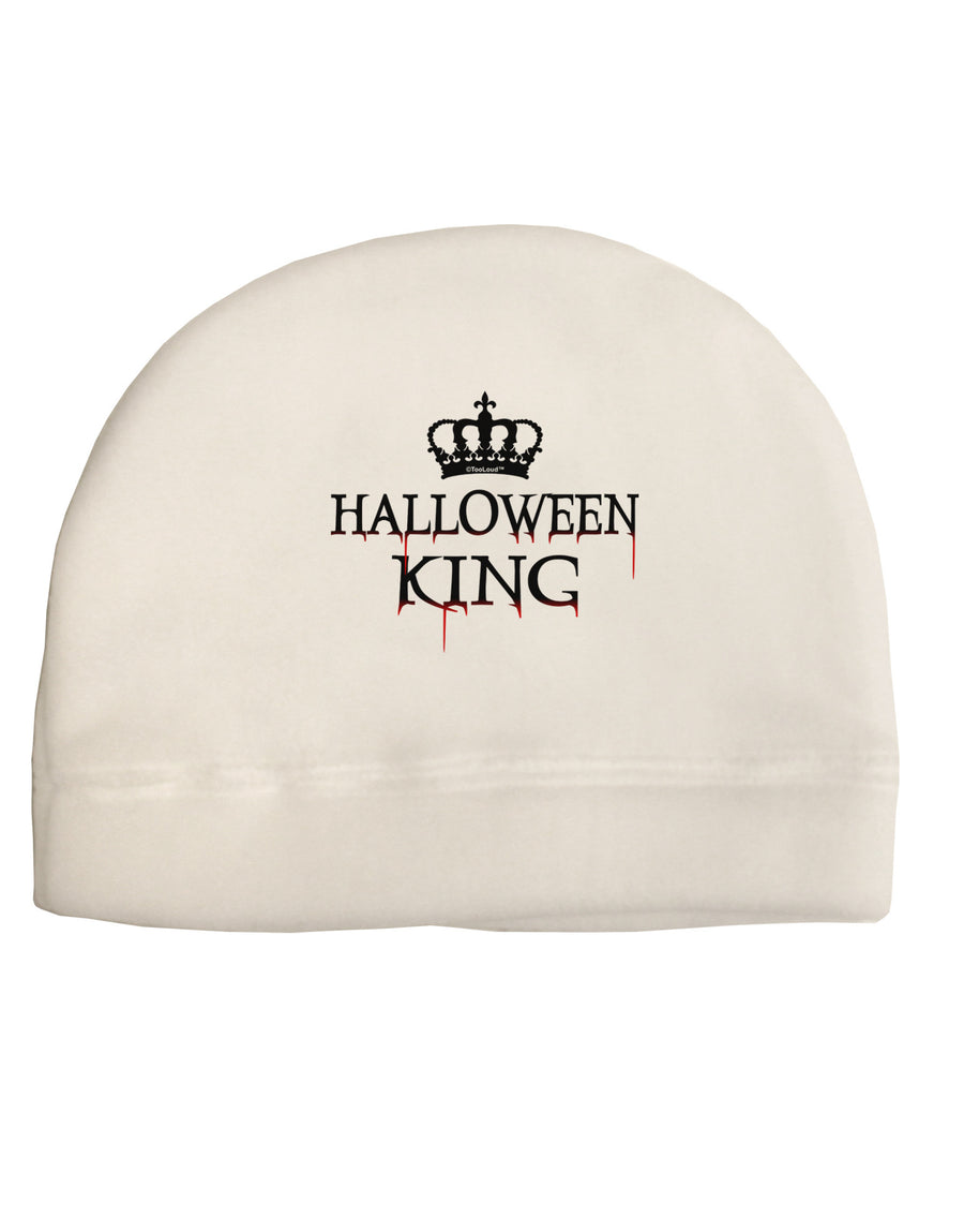 Halloween King Adult Fleece Beanie Cap Hat by TooLoud-Beanie-TooLoud-White-One-Size-Fits-Most-Davson Sales