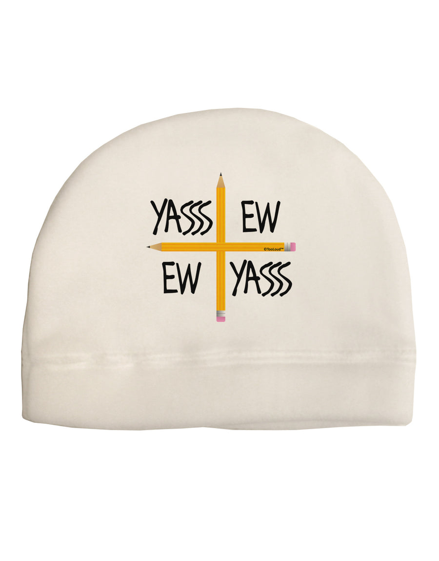 Charlie Charlie Challenge - Funny Child Fleece Beanie Cap Hat-Beanie-TooLoud-White-One-Size-Fits-Most-Davson Sales