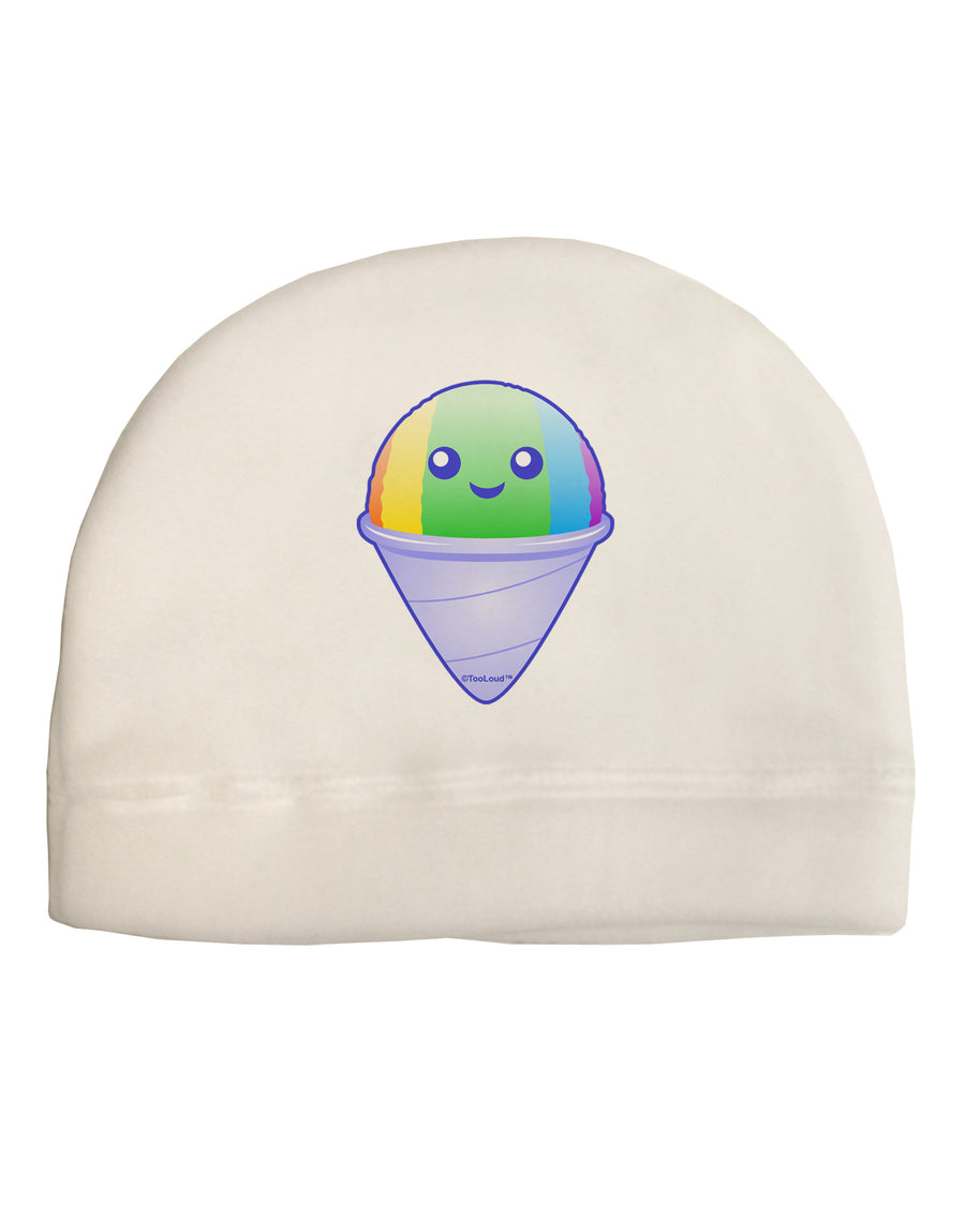 Cute Shaved Ice Child Fleece Beanie Cap Hat by TooLoud-Beanie-TooLoud-White-One-Size-Fits-Most-Davson Sales