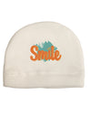 Smile Child Fleece Beanie Cap Hat-Beanie-TooLoud-White-One-Size-Fits-Most-Davson Sales