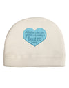 Adoption is When - Mom and Son Quote Adult Fleece Beanie Cap Hat by TooLoud-Beanie-TooLoud-White-One-Size-Fits-Most-Davson Sales