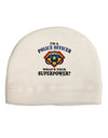 Police Officer - Superpower Child Fleece Beanie Cap Hat-Beanie-TooLoud-White-One-Size-Fits-Most-Davson Sales