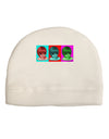 Extraterrestial Pop-art #2 Adult Fleece Beanie Cap Hat by TooLoud-Beanie-TooLoud-White-One-Size-Fits-Most-Davson Sales