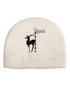 Rudolf the Ratchet Reindeer Adult Fleece Beanie Cap Hat-Beanie-TooLoud-White-One-Size-Fits-Most-Davson Sales