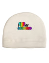 I Heart My Girlfriend - Rainbow Adult Fleece Beanie Cap Hat