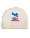 Future Democrat Adult Fleece Beanie Cap Hat-Beanie-TooLoud-White-One-Size-Fits-Most-Davson Sales