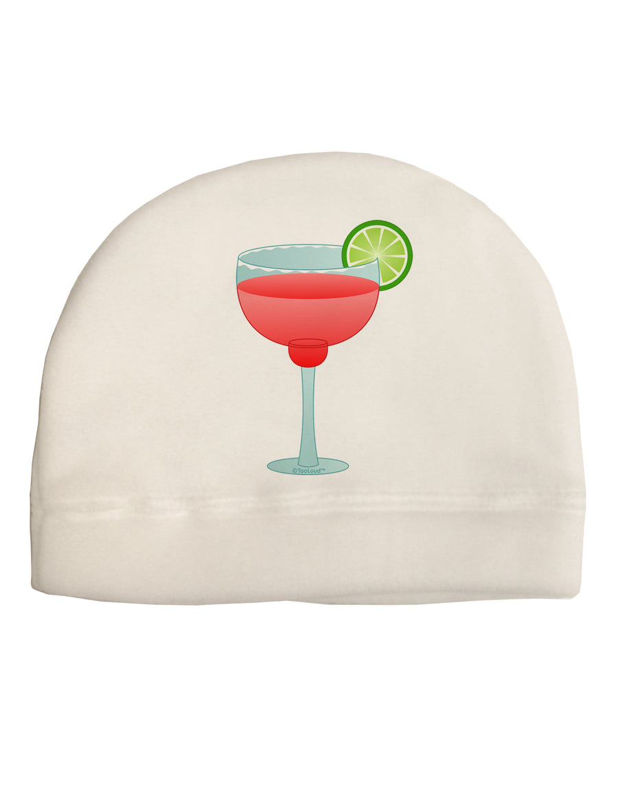 Red Margarita with Lime - Cinco de Mayo Child Fleece Beanie Cap Hat by TooLoud-Beanie-TooLoud-White-One-Size-Fits-Most-Davson Sales