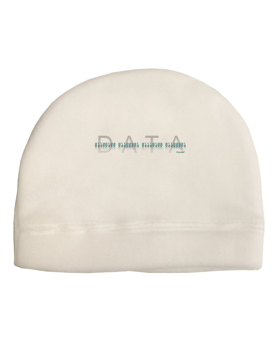 Binary Data Blue Adult Fleece Beanie Cap Hat-Beanie-TooLoud-White-One-Size-Fits-Most-Davson Sales