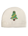 Christmas Tree Armed Design Adult Fleece Beanie Cap Hat-Beanie-TooLoud-White-One-Size-Fits-Most-Davson Sales