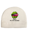 Plant Based Adult Fleece Beanie Cap Hat-Beanie-TooLoud-White-One-Size-Fits-Most-Davson Sales